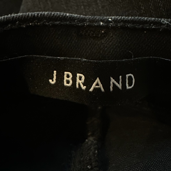 J BRAND Women's Black Maria High Rise Denim Skinny Jeans Dark Wash SZ 26 - Picture 5 of 5